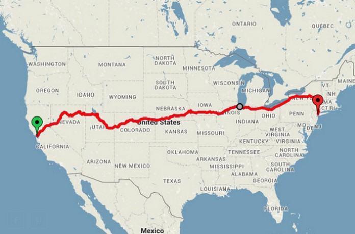 Train Trip Across America