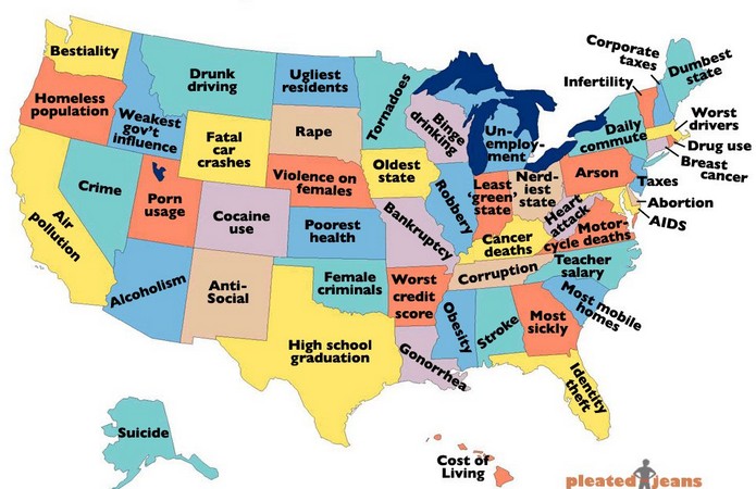 10 shocking maps only